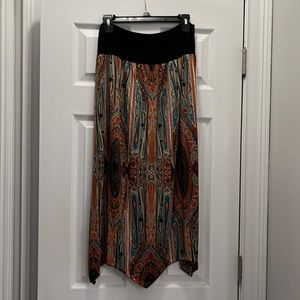 Ladies full length skirt, Urban Mango - NWT, Size L, Multi colored